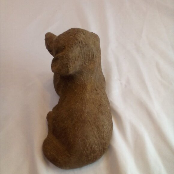 Dog Figure Concrete Cement Mold Small Garden Decor 6" x 3.5" - Picture 8 of 14